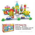 colourful Building EVA Foam Block with printing and Variouse Shapes for kids Foam Toys